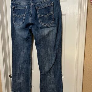 Men's Blue Bootcut Jeans